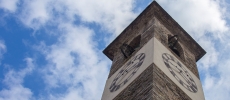 Kirchturm Bignasco, Tessin